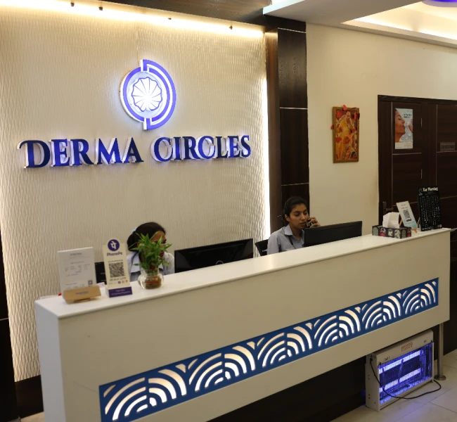 Dermacircles Reception Area