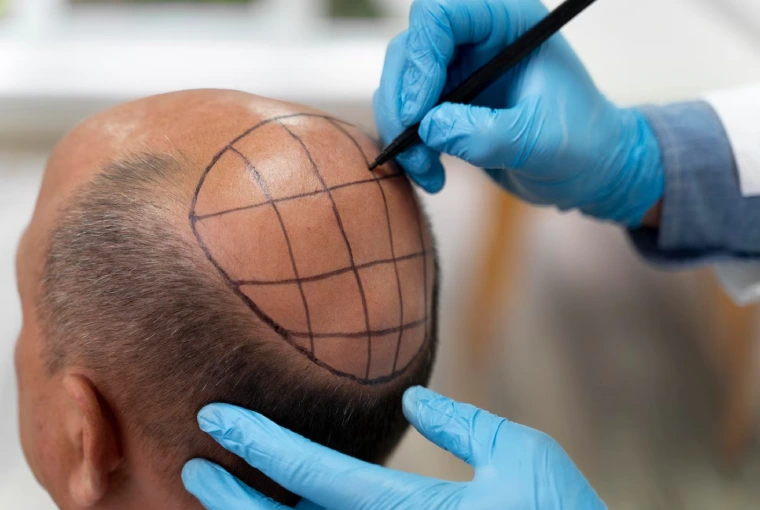 Crown Hair Transplant in Delhi