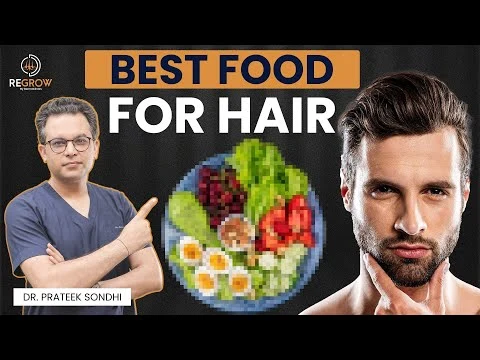 Struggling With Hair Fall? Fix It With These Superfoods! | Best Food for Hair Growth | Derma Circles